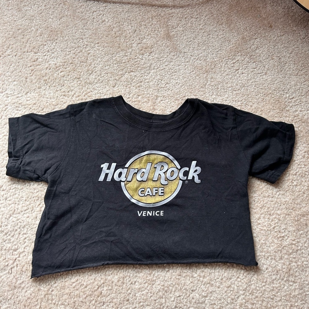Hard Rock Cafe crop top